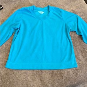 Turquoise Blue Fleece